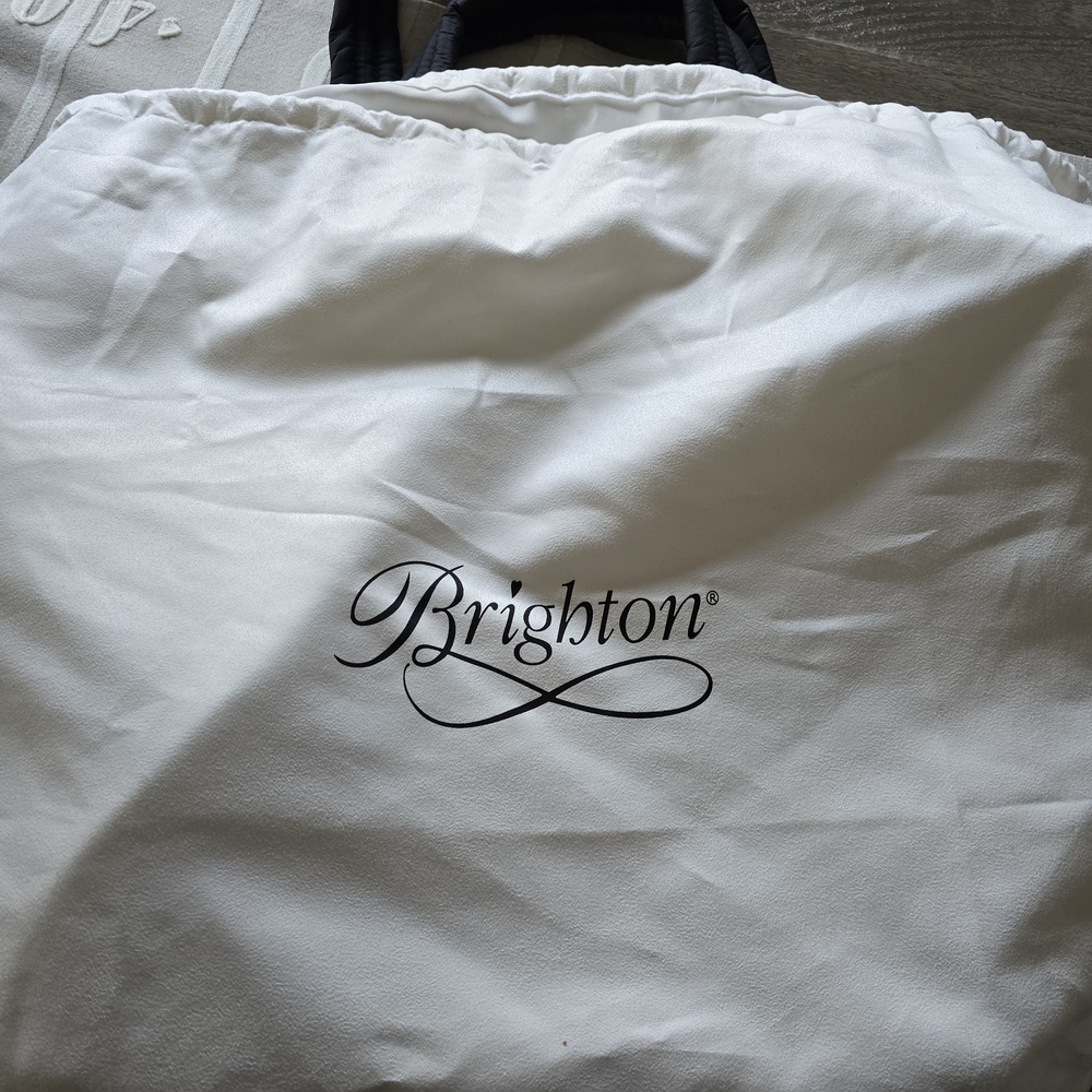 Brighton Quilted Black Tote Bag NWOT - Picture 5 of 5